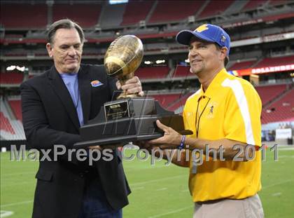 Thumbnail 3 in Moapa Valley vs. Show Low (Sollenberger Classic) photogallery.