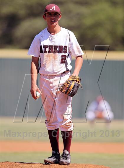 Thumbnail 2 in Crandall vs Athens (UIL 3A Area Playoff Game 3) photogallery.