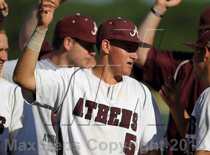 Thumbnail 1 in Crandall vs Athens (UIL 3A Area Playoff Game 3) photogallery.
