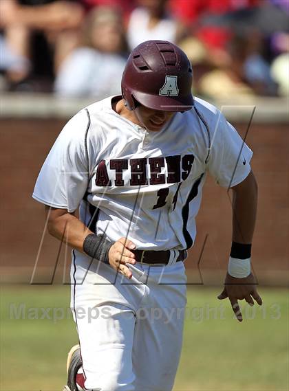 Thumbnail 3 in Crandall vs Athens (UIL 3A Area Playoff Game 3) photogallery.