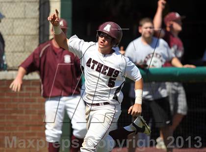 Thumbnail 3 in Crandall vs Athens (UIL 3A Area Playoff Game 3) photogallery.