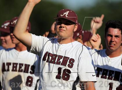 Thumbnail 3 in Crandall vs Athens (UIL 3A Area Playoff Game 3) photogallery.