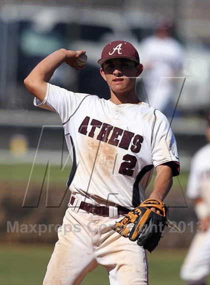Thumbnail 3 in Crandall vs Athens (UIL 3A Area Playoff Game 3) photogallery.