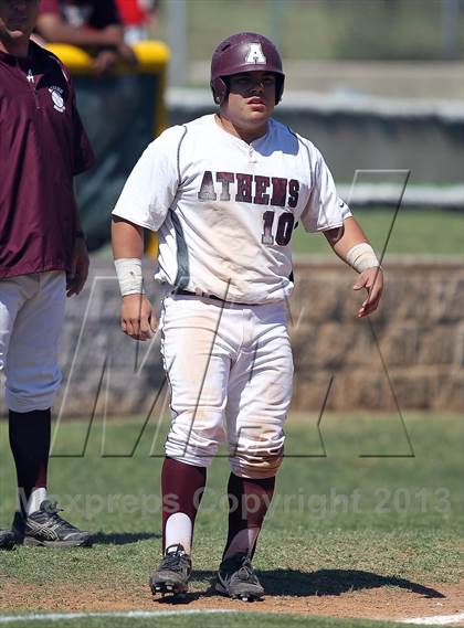 Thumbnail 3 in Crandall vs Athens (UIL 3A Area Playoff Game 3) photogallery.