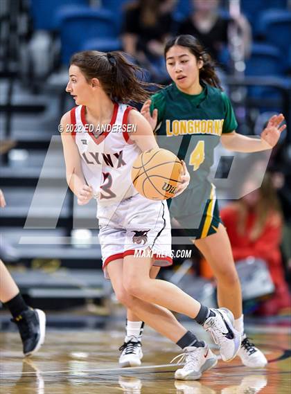 Thumbnail 1 in Lincoln County vs. Battle Mountain (NIAA State 2A semifinal) photogallery.