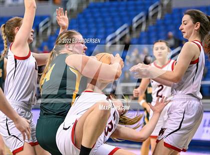 Thumbnail 3 in Lincoln County vs. Battle Mountain (NIAA State 2A semifinal) photogallery.