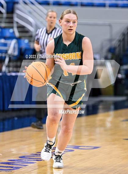 Thumbnail 2 in Lincoln County vs. Battle Mountain (NIAA State 2A semifinal) photogallery.