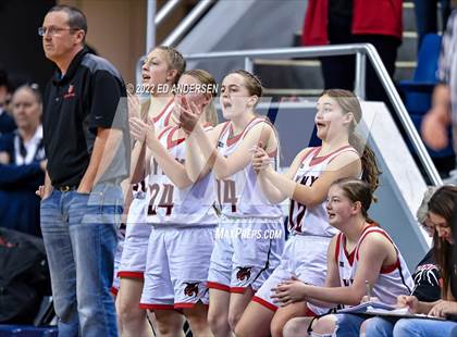 Thumbnail 3 in Lincoln County vs. Battle Mountain (NIAA State 2A semifinal) photogallery.