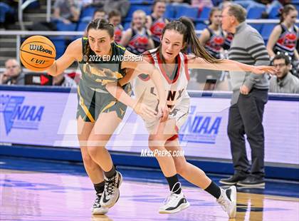 Thumbnail 3 in Lincoln County vs. Battle Mountain (NIAA State 2A semifinal) photogallery.