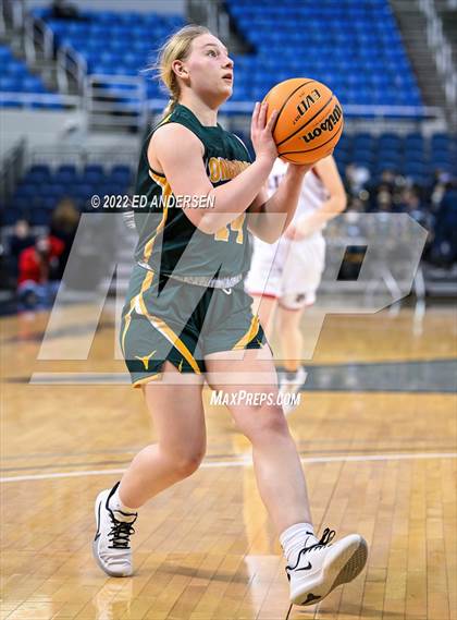 Thumbnail 1 in Lincoln County vs. Battle Mountain (NIAA State 2A semifinal) photogallery.