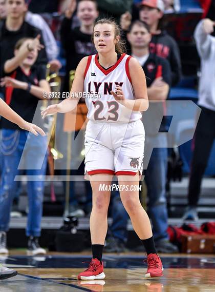 Thumbnail 3 in Lincoln County vs. Battle Mountain (NIAA State 2A semifinal) photogallery.