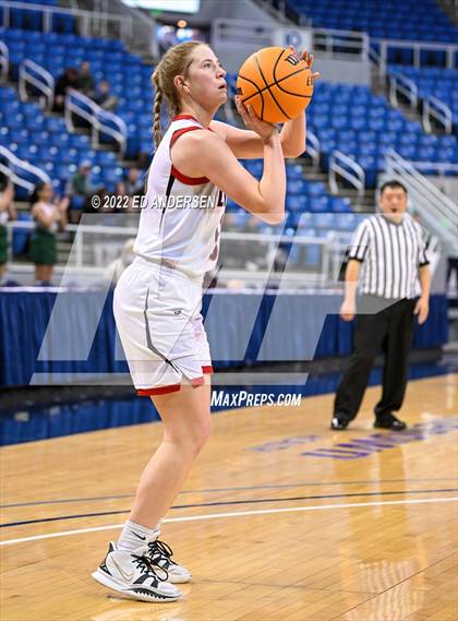 Thumbnail 1 in Lincoln County vs. Battle Mountain (NIAA State 2A semifinal) photogallery.