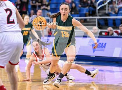 Thumbnail 1 in Lincoln County vs. Battle Mountain (NIAA State 2A semifinal) photogallery.
