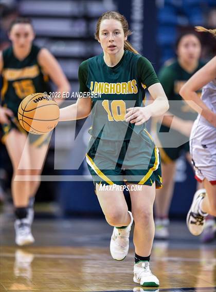 Thumbnail 2 in Lincoln County vs. Battle Mountain (NIAA State 2A semifinal) photogallery.