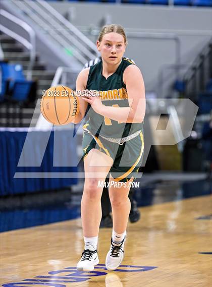 Thumbnail 1 in Lincoln County vs. Battle Mountain (NIAA State 2A semifinal) photogallery.