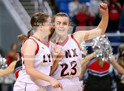 Thumbnail 1 in Lincoln County vs. Battle Mountain (NIAA State 2A semifinal) photogallery.