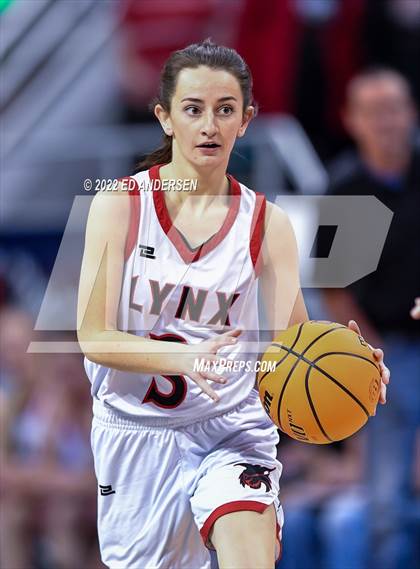 Thumbnail 3 in Lincoln County vs. Battle Mountain (NIAA State 2A semifinal) photogallery.