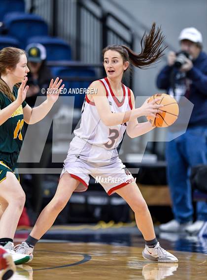 Thumbnail 1 in Lincoln County vs. Battle Mountain (NIAA State 2A semifinal) photogallery.