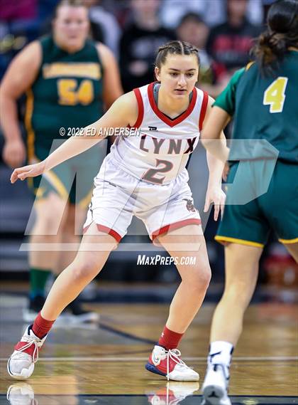 Thumbnail 3 in Lincoln County vs. Battle Mountain (NIAA State 2A semifinal) photogallery.