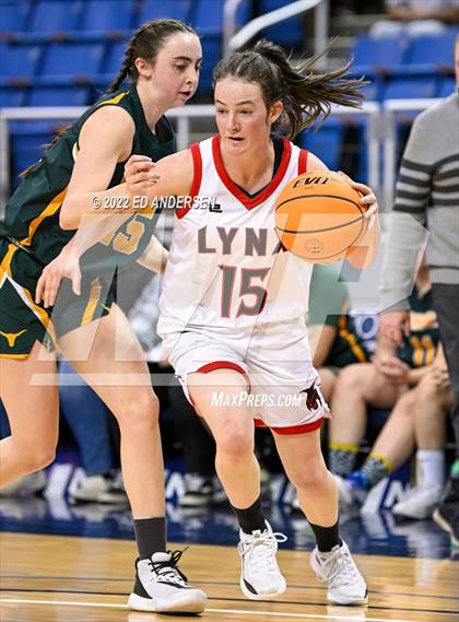 Thumbnail 3 in Lincoln County vs. Battle Mountain (NIAA State 2A semifinal) photogallery.