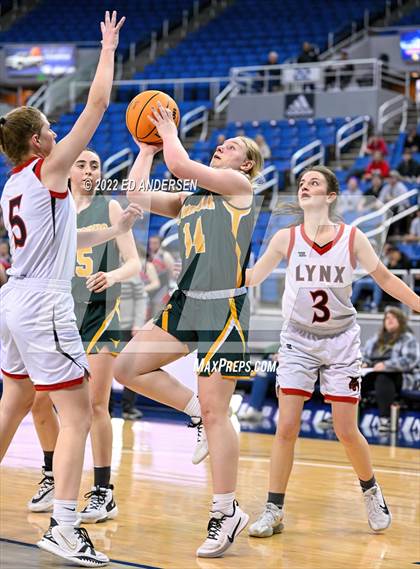 Thumbnail 3 in Lincoln County vs. Battle Mountain (NIAA State 2A semifinal) photogallery.