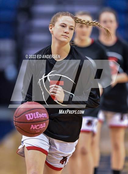 Thumbnail 1 in Lincoln County vs. Battle Mountain (NIAA State 2A semifinal) photogallery.