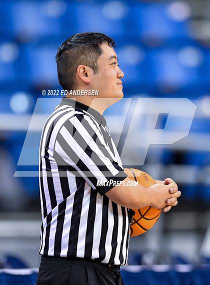 Thumbnail 2 in Lincoln County vs. Battle Mountain (NIAA State 2A semifinal) photogallery.