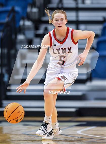 Thumbnail 3 in Lincoln County vs. Battle Mountain (NIAA State 2A semifinal) photogallery.