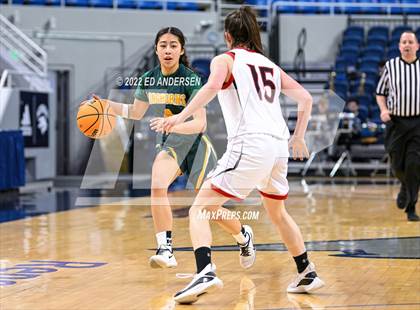 Thumbnail 3 in Lincoln County vs. Battle Mountain (NIAA State 2A semifinal) photogallery.