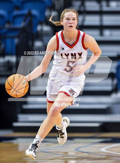 Thumbnail 1 in Lincoln County vs. Battle Mountain (NIAA State 2A semifinal) photogallery.