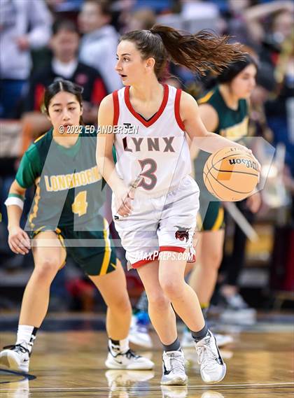 Thumbnail 3 in Lincoln County vs. Battle Mountain (NIAA State 2A semifinal) photogallery.