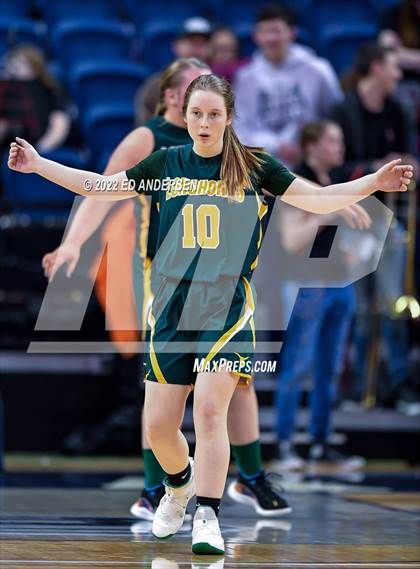 Thumbnail 3 in Lincoln County vs. Battle Mountain (NIAA State 2A semifinal) photogallery.