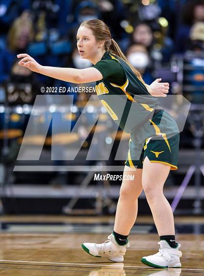 Thumbnail 1 in Lincoln County vs. Battle Mountain (NIAA State 2A semifinal) photogallery.