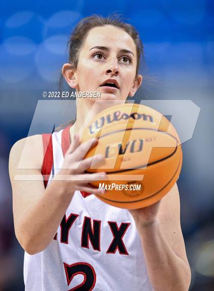 Thumbnail 1 in Lincoln County vs. Battle Mountain (NIAA State 2A semifinal) photogallery.