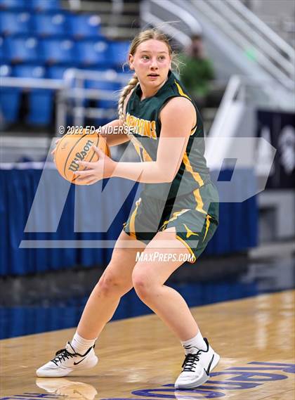 Thumbnail 1 in Lincoln County vs. Battle Mountain (NIAA State 2A semifinal) photogallery.