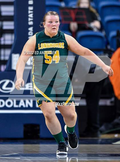 Thumbnail 1 in Lincoln County vs. Battle Mountain (NIAA State 2A semifinal) photogallery.