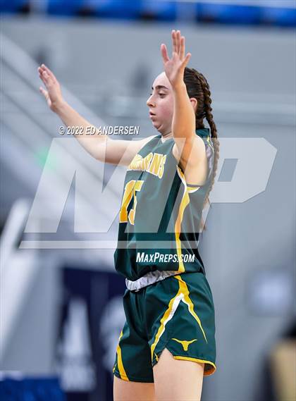Thumbnail 2 in Lincoln County vs. Battle Mountain (NIAA State 2A semifinal) photogallery.