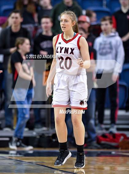 Thumbnail 1 in Lincoln County vs. Battle Mountain (NIAA State 2A semifinal) photogallery.