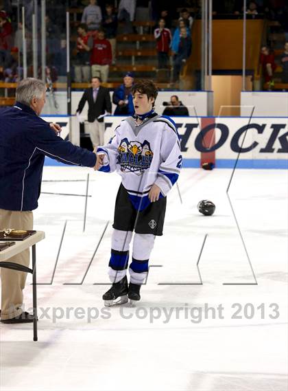Thumbnail 3 in East Catholic vs. Warde/Ludlowe (CIAC Division II Finals) photogallery.