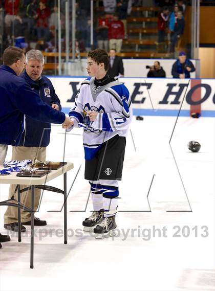 Thumbnail 1 in East Catholic vs. Warde/Ludlowe (CIAC Division II Finals) photogallery.