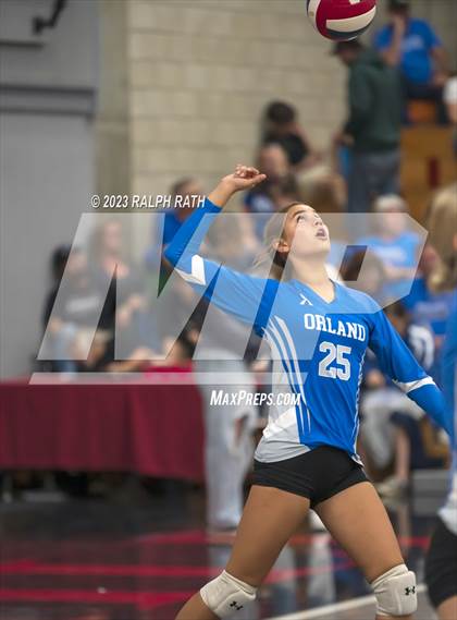 Thumbnail 1 in Orland vs. West Valley (CIF NS Division 3 Final) photogallery.