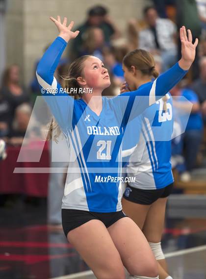 Thumbnail 3 in Orland vs. West Valley (CIF NS Division 3 Final) photogallery.