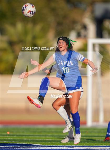 Thumbnail 3 in Perry vs. Xavier College Prep (AIA 6A Finals) photogallery.