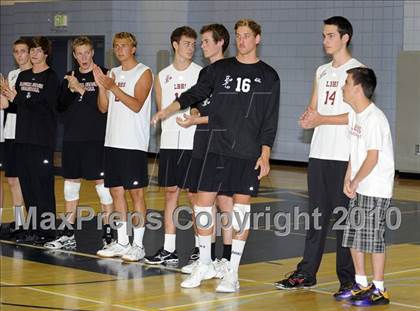 Thumbnail 1 in Laguna Beach vs. Santa Fe Christian (CIF SoCal D3 Vollleyball Final) photogallery.