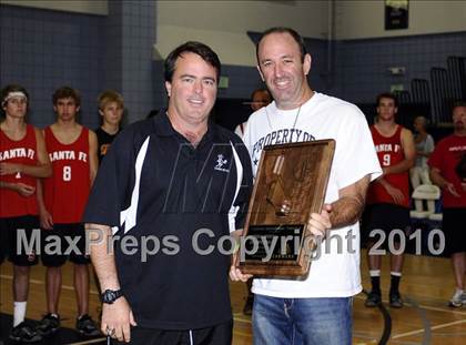 Thumbnail 1 in Laguna Beach vs. Santa Fe Christian (CIF SoCal D3 Vollleyball Final) photogallery.