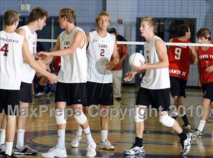Thumbnail 3 in Laguna Beach vs. Santa Fe Christian (CIF SoCal D3 Vollleyball Final) photogallery.