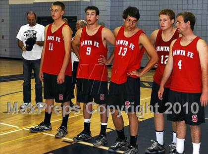 Thumbnail 1 in Laguna Beach vs. Santa Fe Christian (CIF SoCal D3 Vollleyball Final) photogallery.