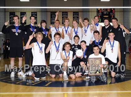 Thumbnail 1 in Laguna Beach vs. Santa Fe Christian (CIF SoCal D3 Vollleyball Final) photogallery.
