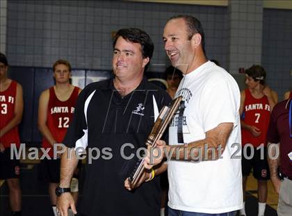 Thumbnail 3 in Laguna Beach vs. Santa Fe Christian (CIF SoCal D3 Vollleyball Final) photogallery.