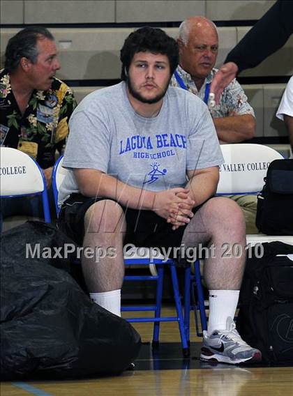 Thumbnail 2 in Laguna Beach vs. Santa Fe Christian (CIF SoCal D3 Vollleyball Final) photogallery.